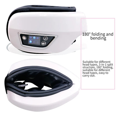 6D Smart Eye Massager with Heat Therapy