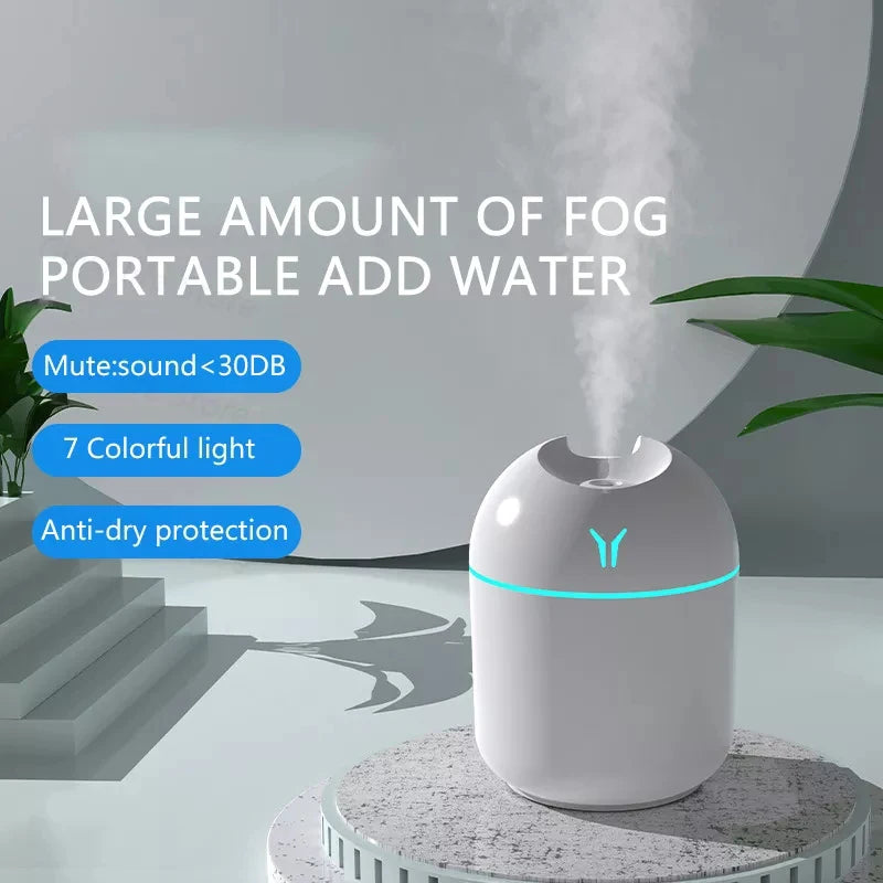 250ML Mini Aroma Oil Diffuser & Humidifier