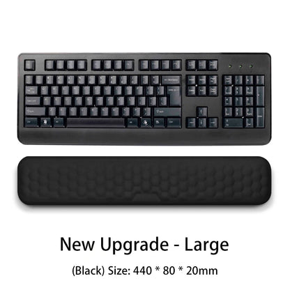 Ergonomic Memory Foam Keyboard & Mouse Wrist Pad