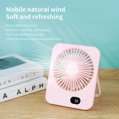 Portable Ultra-Thin Rechargeable Fan