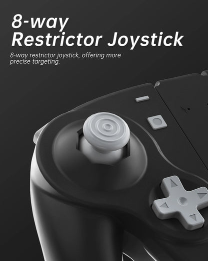 Retro Joy-Con for Switch/OLED with Turbo Joysticks