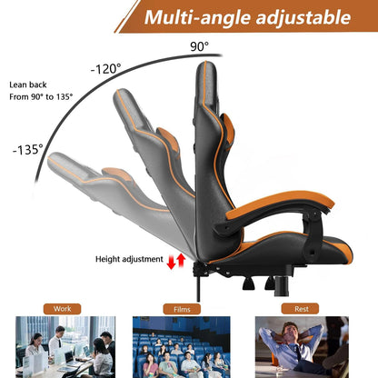 Ergonomic Gaming Chair with Lumbar Support