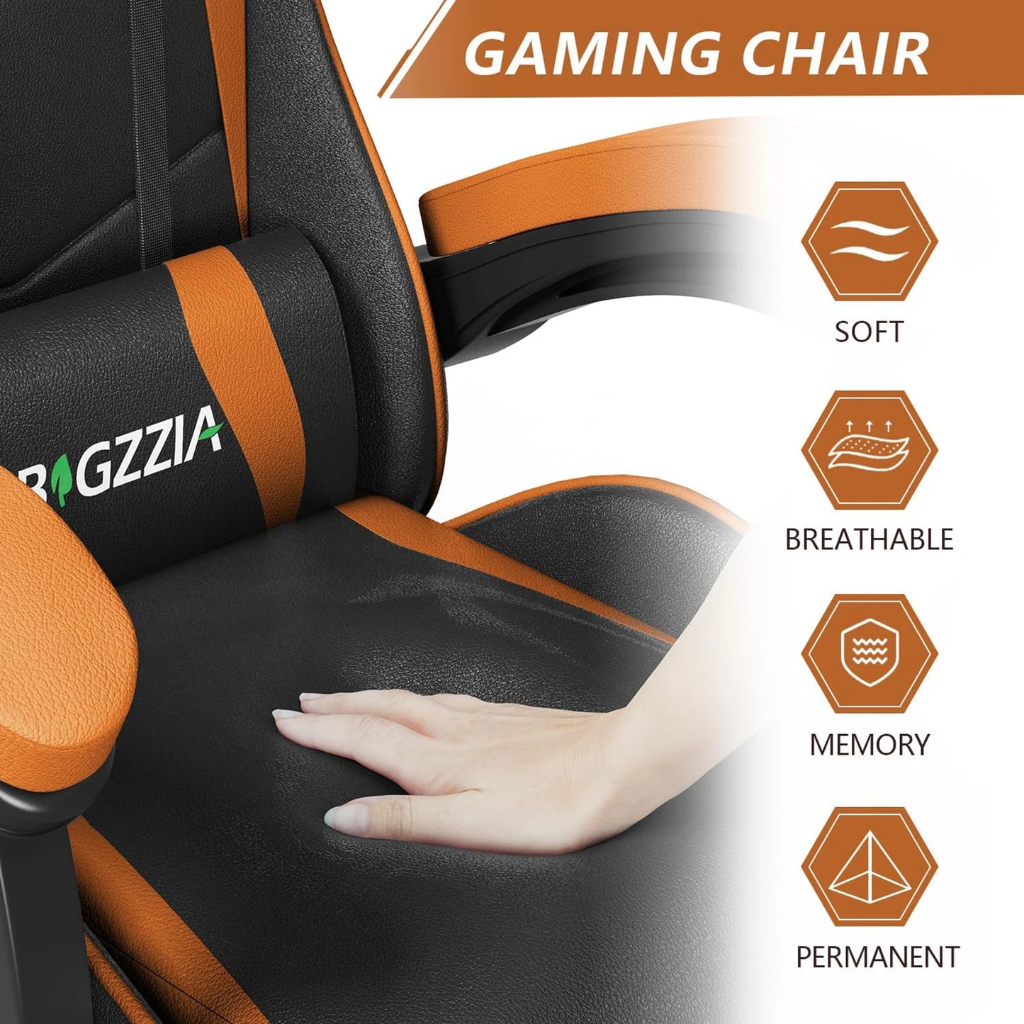 Ergonomic Gaming Chair with Lumbar Support