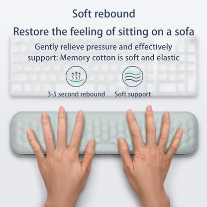 Ergonomic Memory Foam Keyboard & Mouse Wrist Pad