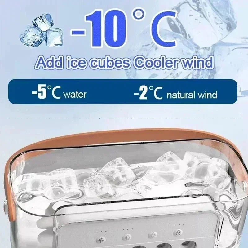 Portable 3 In 1 Air Conditioner Humidifier Fan