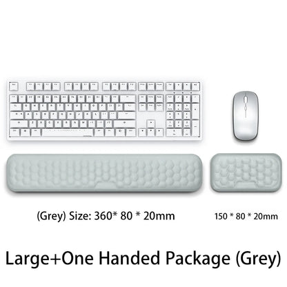 Ergonomic Memory Foam Keyboard & Mouse Wrist Pad