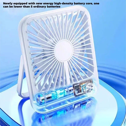 Portable Ultra-Thin Rechargeable Fan