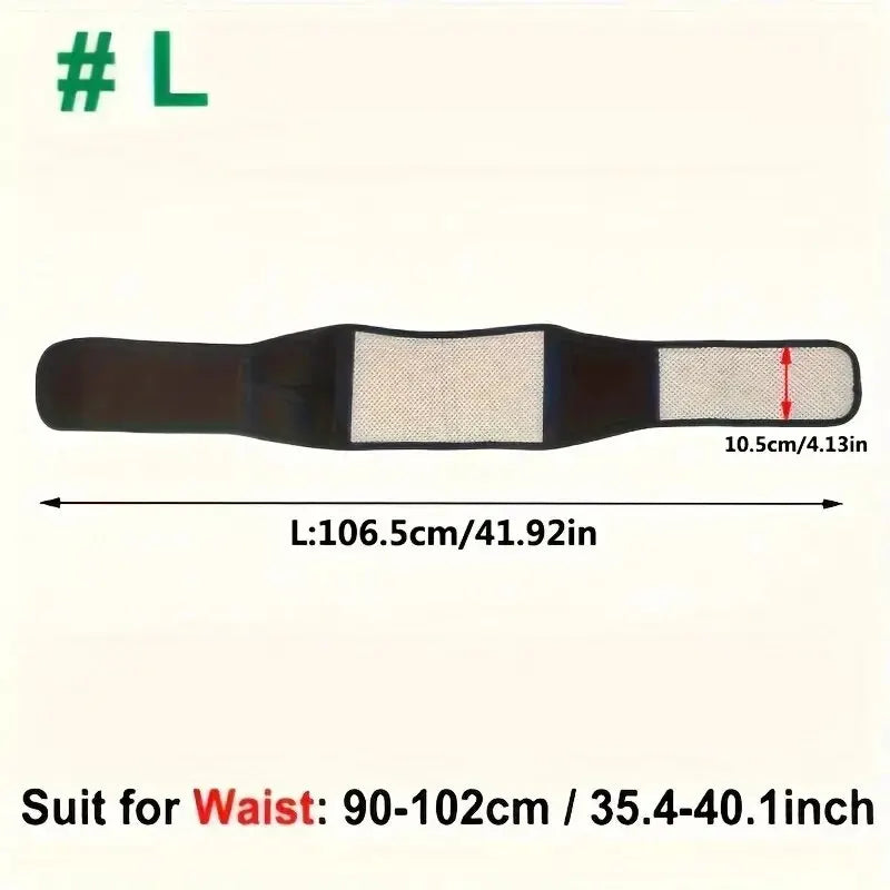 Self-Heating Magnetic Therapy Belt