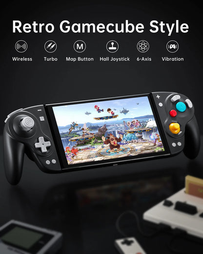 Retro Joy-Con for Switch/OLED with Turbo Joysticks